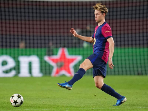 Frenkie de Jong byl ohromen fanoušky Barcelony při návratu na hřiště