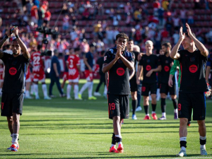 Hansi Flick po výhře Barcelony nad Alaves chválil své útočníky: Dynamika našich útočníků ne fantastická