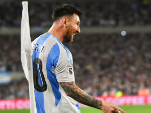 Lionel Messi vyrovnal reprezentační rekord Cristiana Ronalda