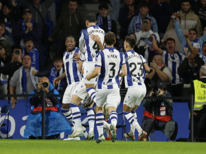 Prohra v Plzni, výhra nad Barcelonou. Real Sociedad je druhým pokořitelem Blaugranas