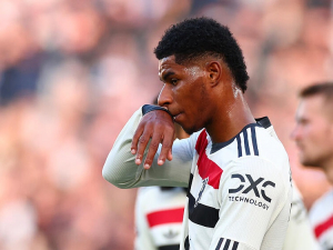 První Amorimův trénink v Manchesteru: Nadšený Rashford i 16letý obr