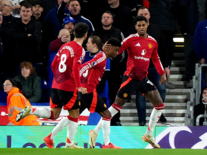 Neuspokojivý začátek: Ruben Amorim při svém debutu v Manchesteru United nevyzrál na Ipswich