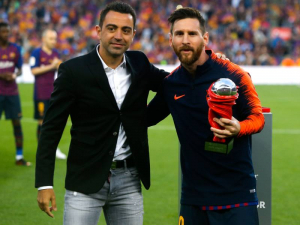 Jak by vypadala španělská reprezentace s Lionelem Messim? Xavi Hernandez se rozmluvil o tomto tématu