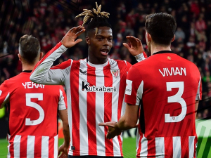 Viktoria Plzeň se z Bilbaa vrací s prázdnou. Zářil Nico Williams