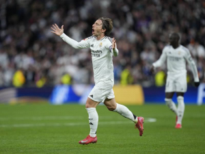Takhle pálí devětatřicetiletý Luka Modrič: Je darem pro fotbal, chválí záložníka trenér Realu Madrid Carlo Ancelotti