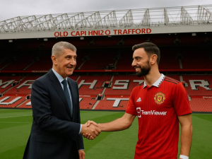 Andrej Babiš vstupuje do světa fotbalu: Zřejmě se stane majitelem Manchesteru United