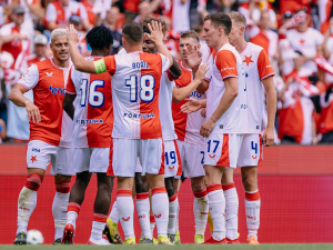 Slavia po výhře na Slovácku poskočila do čela tabulky. Tomáš Chorý předvedl blikanec, pro který není omluva