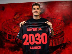Nejlépe placený Čech i hráč Bayeru – Patrik Schick s Leverkusenem prodloužil až do roku 2030