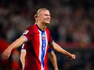 Erling Haaland opět zěšílel. Popravu Moldavska řídil 5 góly, sekundoval mu nový kolega z Rangers