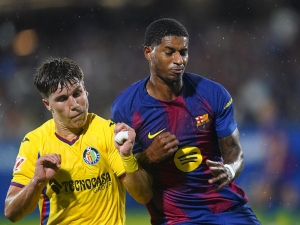 Marcus Rashford dorazil pozdě na trénink. Z lavičky ale ihned napravil chybu