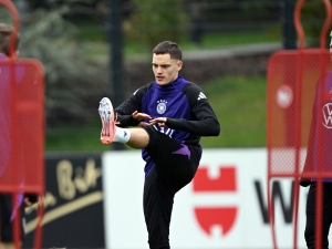 Florian Wirtz na sobě tvrdě pracuje během reprezentačního srazu. Vrátí se zpět do formy na ligový šlágr proti Manchesteru United?