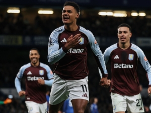 Aston Villa pokračuje v pohádkové jízdě, Watkins se postaral o otočku s Chelsea
