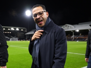 Liam Rosenior na tribuně sledoval prohru svých nových svěřenců
