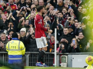 Manchester United zvítězil počtvrté za sebou a upevňuje si čtvrtou pozici