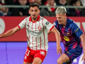 Barcelona po výprasku od Atlética prohrála katalánské derby s Gironou, Yamal nedal penaltu