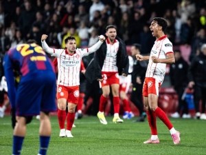 Rozhodčí uznali omyl při prohře Barcelony proti Gironě, Laporta se zlobí a ptá se po ztraceném bodu