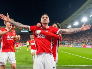 Troy Parrott opět udeřil. Před baráží o mistrovství světa dvěma góly sestřelil Spartu
