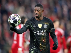 PSG si na Anfield Road pojistilo postup do semifinále. Dvakrát se trefil Dembélé