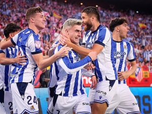 Real Sociedad je vítězem španělského poháru. Slaví po penaltách s Atléticem Madrid