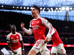 Arsenal je výhru od titulu. Proti Burnley rozhodl hrdina Havertz