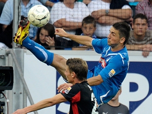Nedělní výsledky Bundesligy: Ibiševič katapultoval hattrickem Hoffenheim na třetí místo