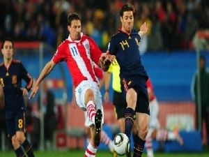 Španělsko ve vyrovnaném zápase udolalo Paraguay 1:0
