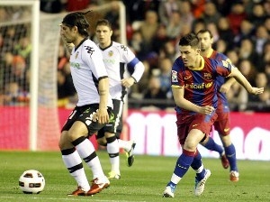 Souhrn 26. kola PD: Barcelona veze cenné tři body z Valencie, Real rozdrtil Málagu 7:0