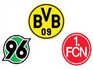 Dortmund, Hannover a Norimberk. Mužstva, která vyrazila celé Bundeslize dech