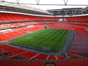 Ideální místo pro finále Ligy mistrů: nádherný fotbalový chrám ve Wembley